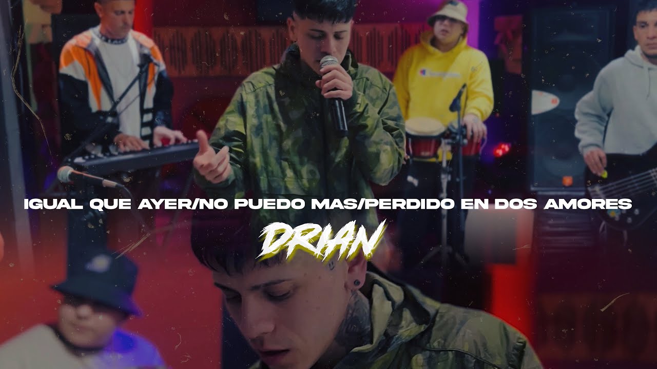 Drian - Igual que ayer / No puedo mas / Perdido en dos amores (Video Oficial)