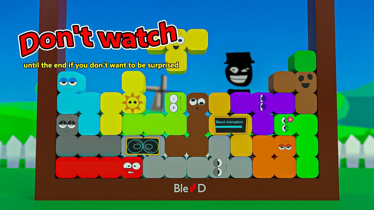 Tetris x Sprunki Pyramixed: The Most Satisfying Block Puzzle!