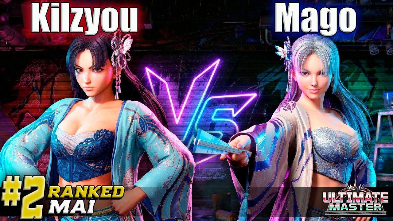 🔥 SF6 ▰ KILZYOU (#2 Mai) vs MAGO (Mai) ▰ High Level Gameplay 🔥