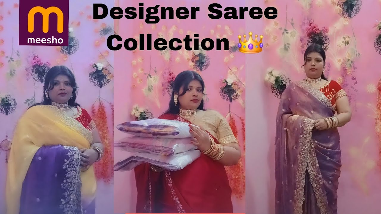 OMG 🥰 इतने कम प्राइस में New Saree Collection 😍
