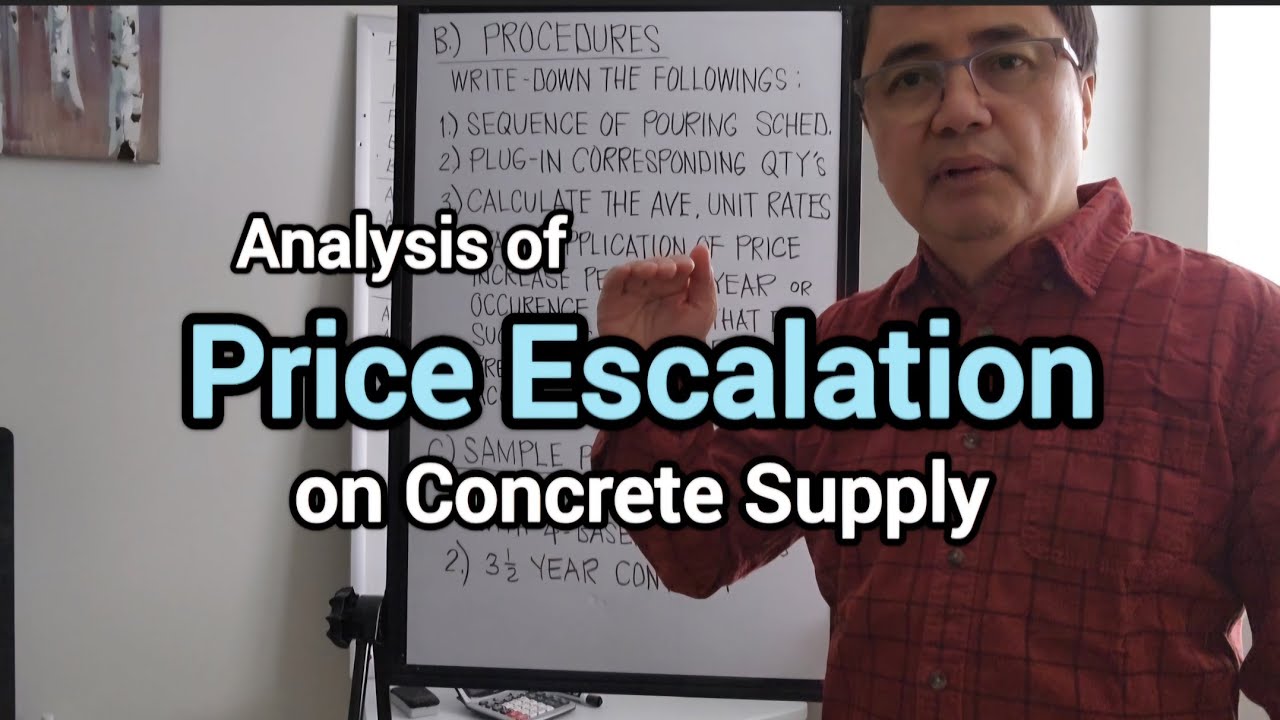 Analysis of Price Escalation on Concrete Supply