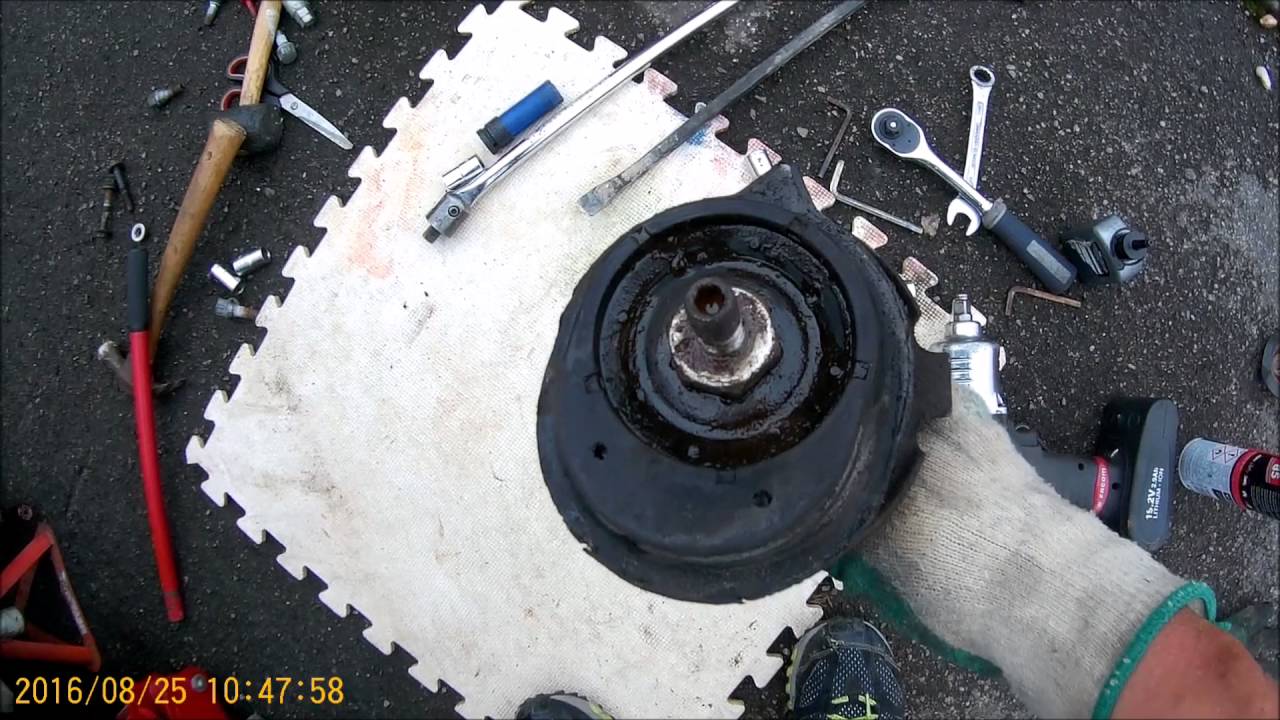 Abarth 500 suspension fix, top mounts and drop links - DIY DAY !