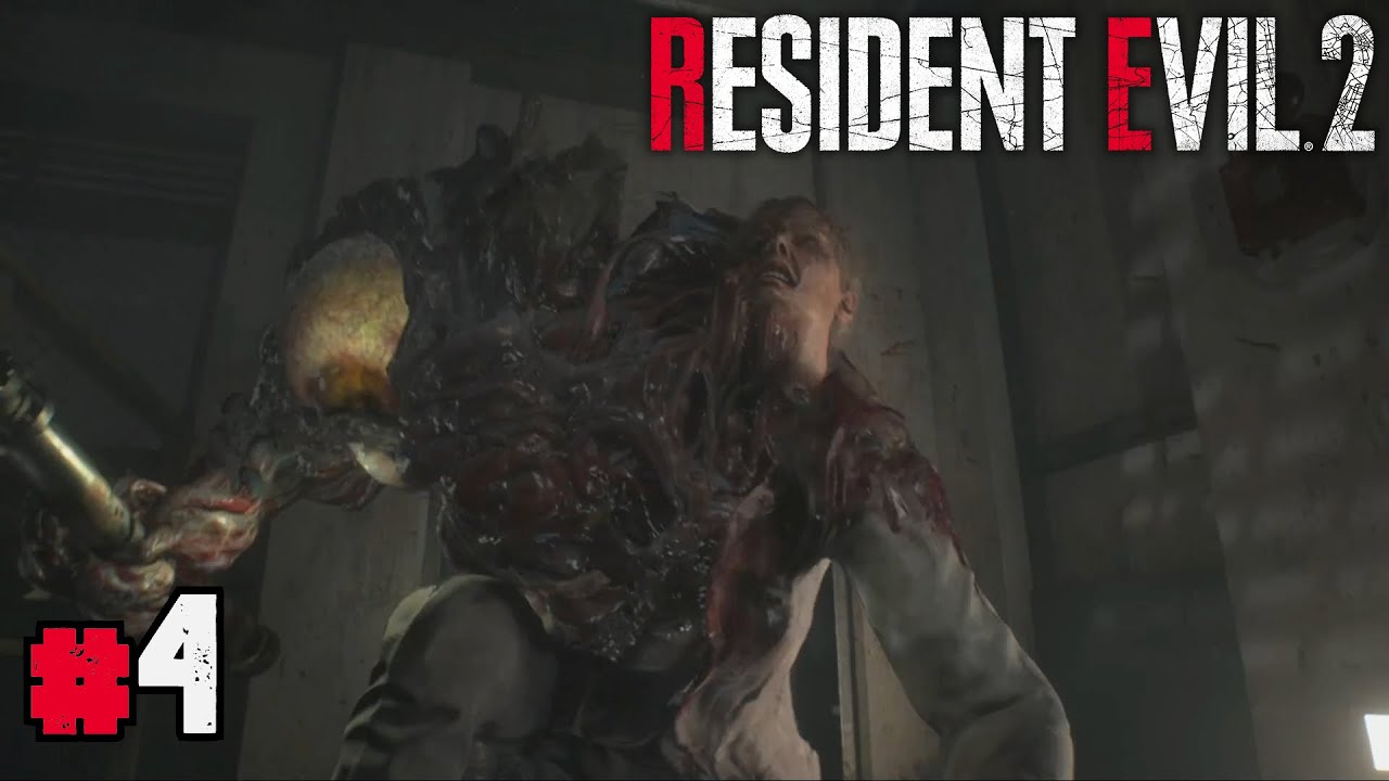 A Mysterious Mutant Attack! | Resident Evil 2 Playthrough Part 4 | RandomJosh Plays