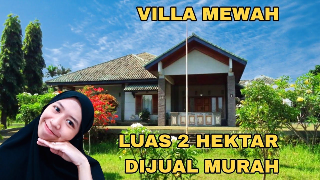 DIJUAL VILLA MEWAH LUAS 2 HEKTAR di Majalengka (SAVE DULU) / 082128009867