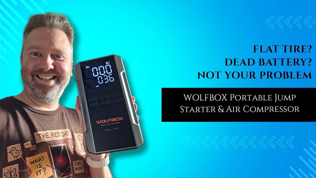 Полное спокойствие? Пусковое устройство и воздушный компрессор WOLFBOX.
