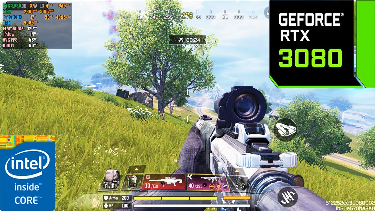 Call of Duty : Mobile Blackout | RTX 3080 10GB ( Maximum Settings )