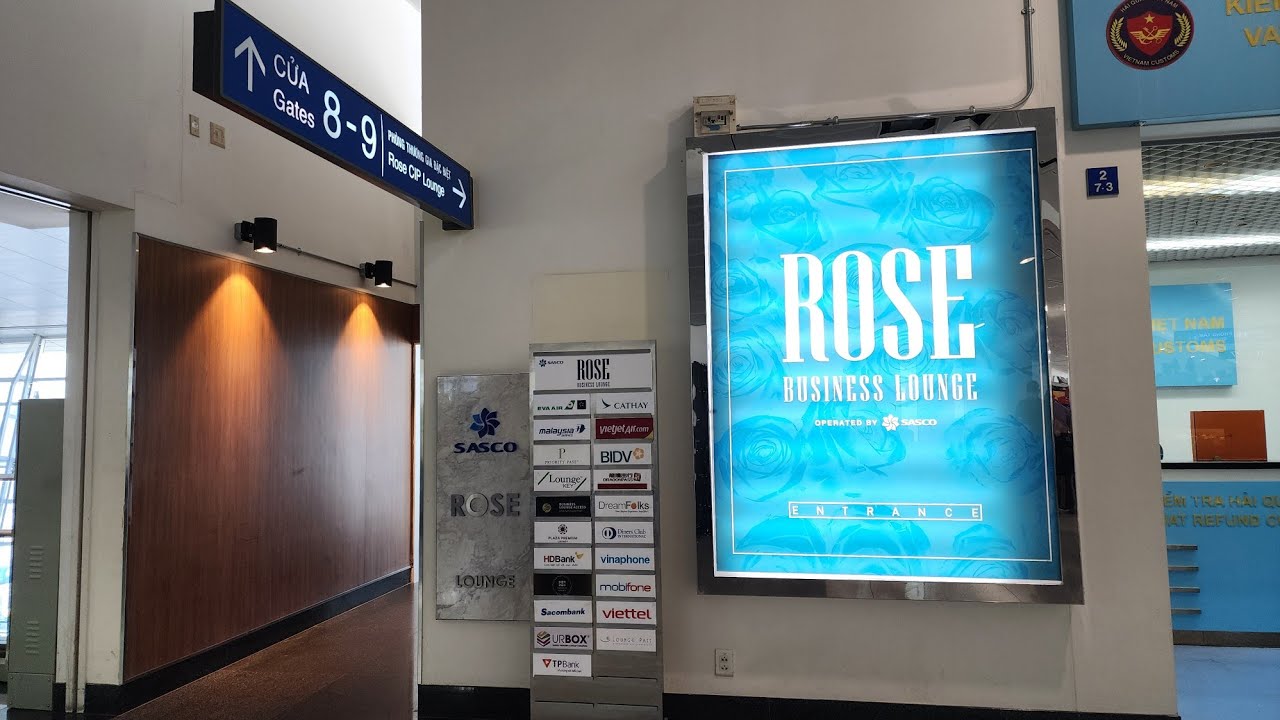 SASCO Rose Business Lounge Tan Son Nhat International Airport TIA SGN Ho Chi Minh City HCMC Vietnam