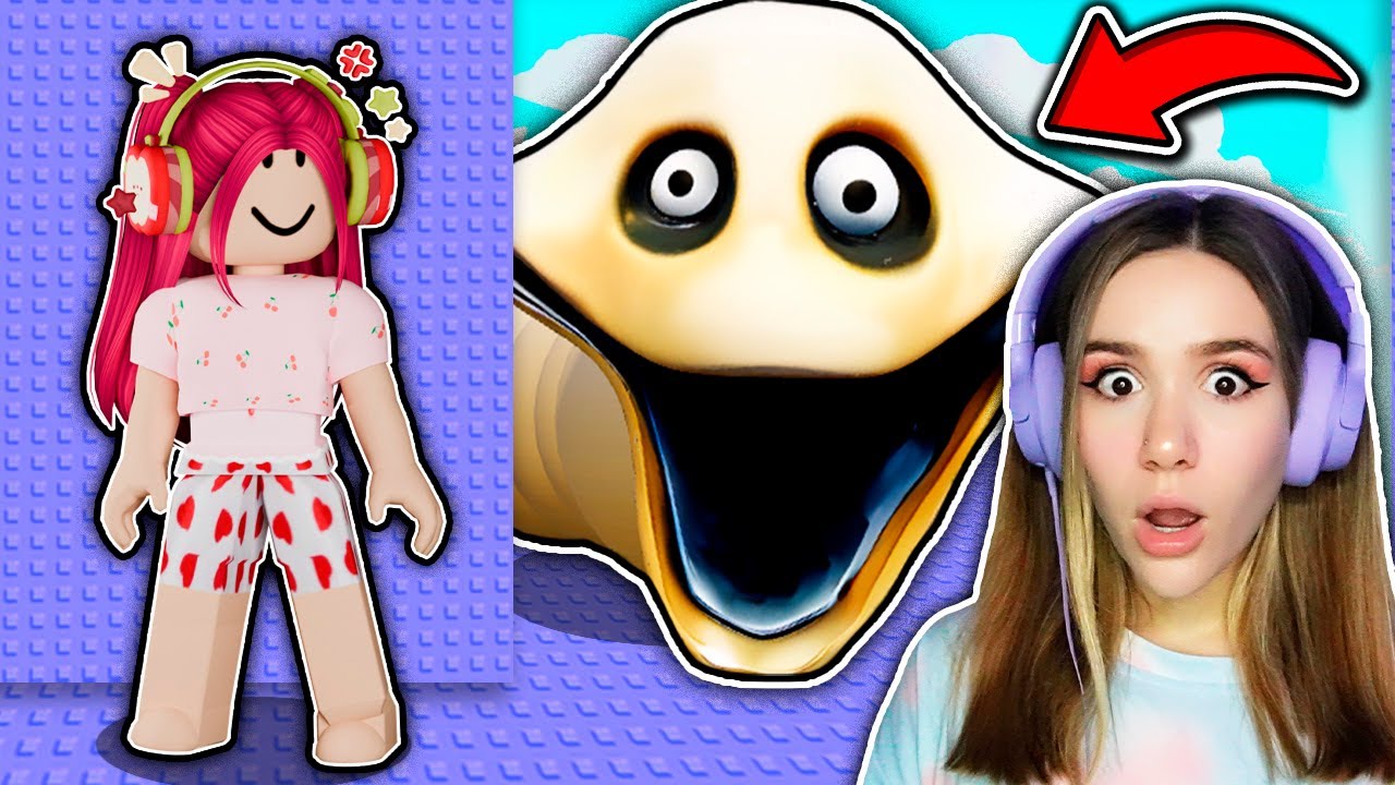 ПОБЕГ ОТ СТРАШНОГО ЧЕРВЯКА В ТРОЛЛЬ БАШНЕ в ROBLOX! 😱