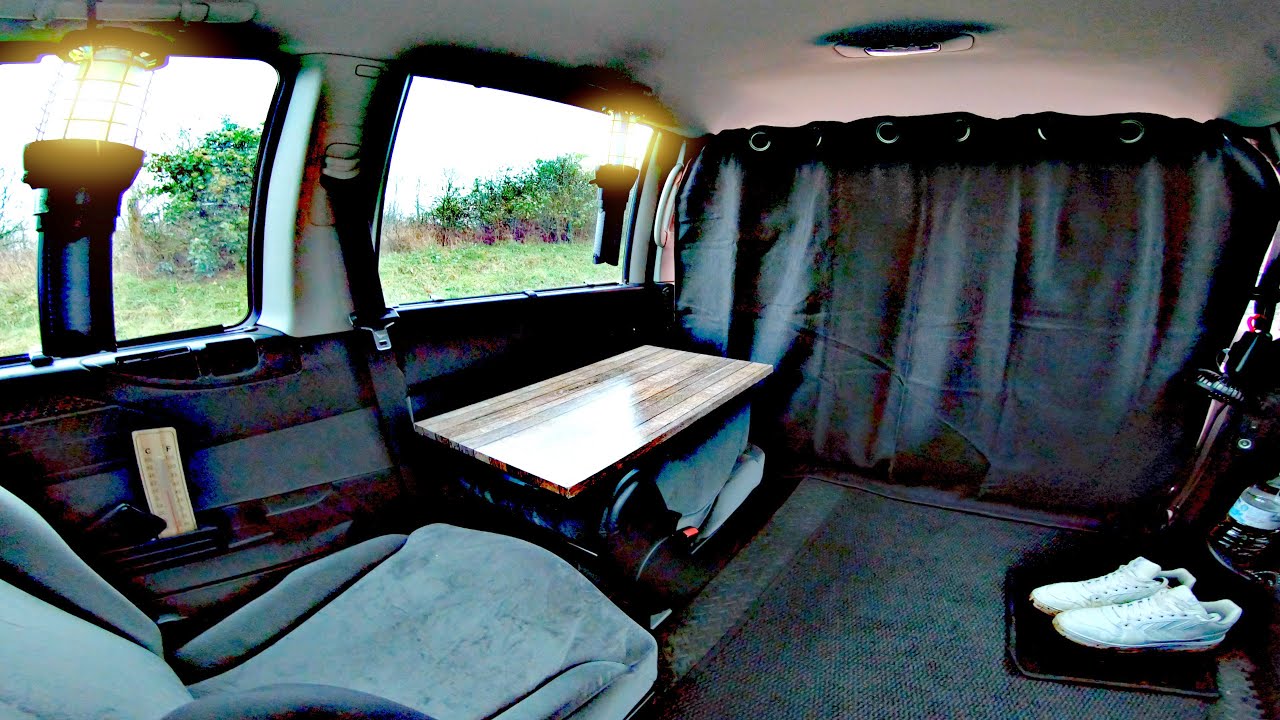 POV Fin de l'aménagement de la "voiture cabane"!!!