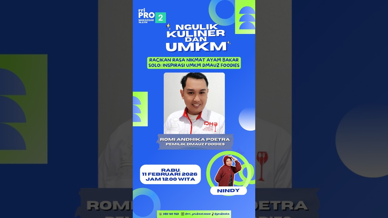 Racikan Rasa Nikmat Ayam Bakar Solo: Inspirasi UMKM DMAUZ FOODIES - Rabu, 11 Februari 2026