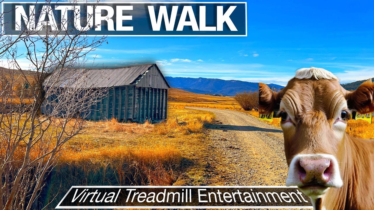 Hidden Valley virtual Walking Tour out West - 4k City Walks and Treadmill Walking Videos