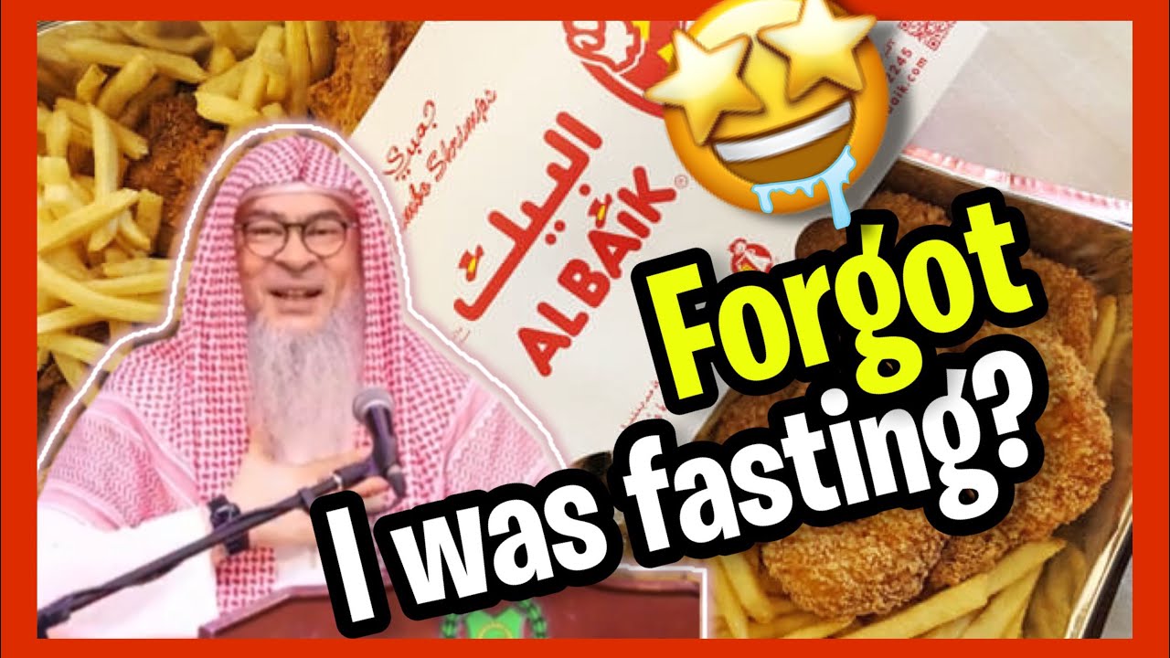 Forgot I was fasting (voluntary fast) & ate, did my fast break or can I continue? assimalhakeem JAL