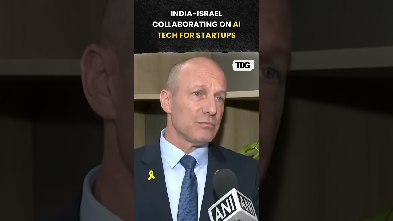 #watch | Israeli Envoy Advocates India-Israel Collaboration on AI for Start-ups #trending