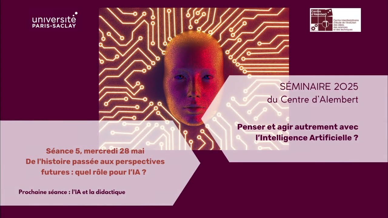Séance 5 – Introduction : De l'histoire passée aux perspectives futures : quel rôle pour l’IA ?