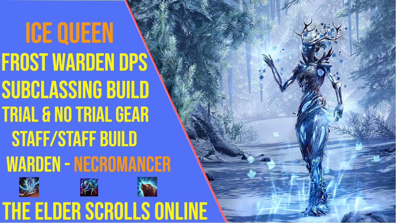 Powerful Frost Warden DPS Build for ESO - Magicka Warden Subclassing Build