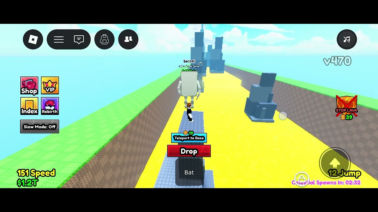 Escape LAVA FOR BRAINROT