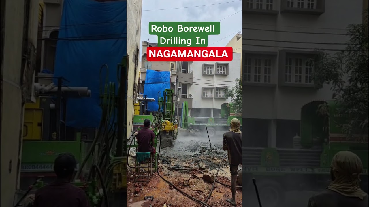 Robo Borewell Drilling In Nagamangala. Mini Borewell Contractors in Nagamangala. Robotic Borewell