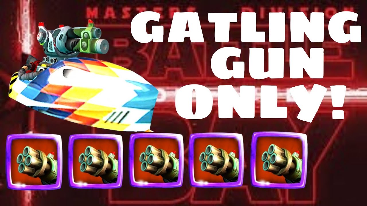 Only Gatling Gun! BATTLE BAY GAME.