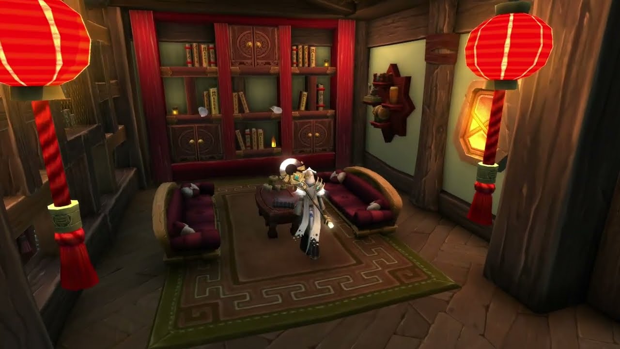 Wow Housing, Early Access: A pandaren medium house