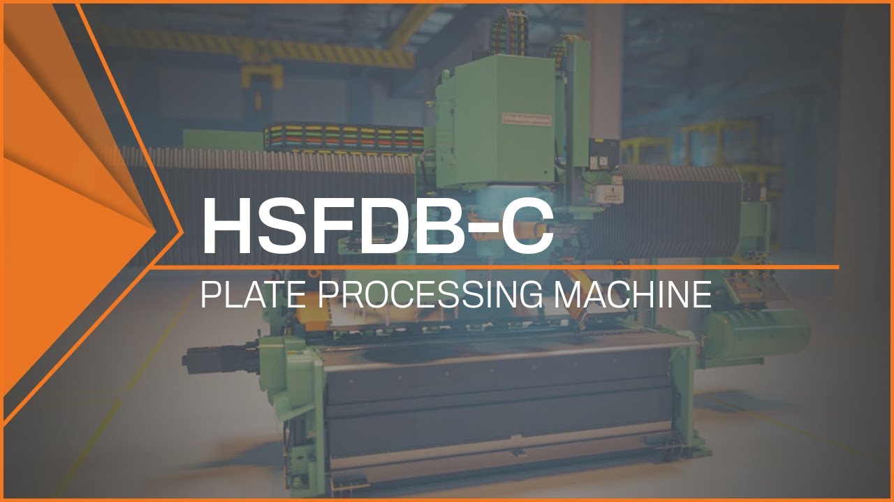 Plate Processing Machine | HSFDB-C (Heavy Bevel Plate Processing)
