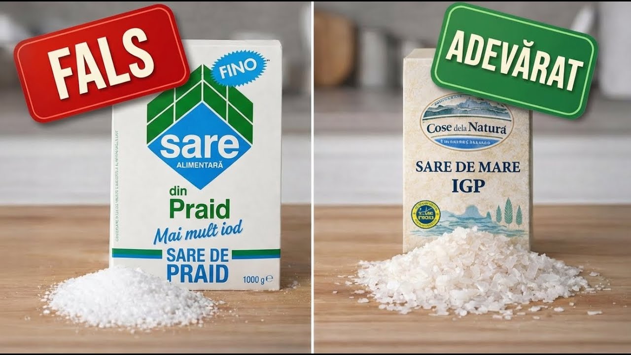 Aceasta nu este sare ADEVĂRATĂ (chiar dacă este DOAR sare)
