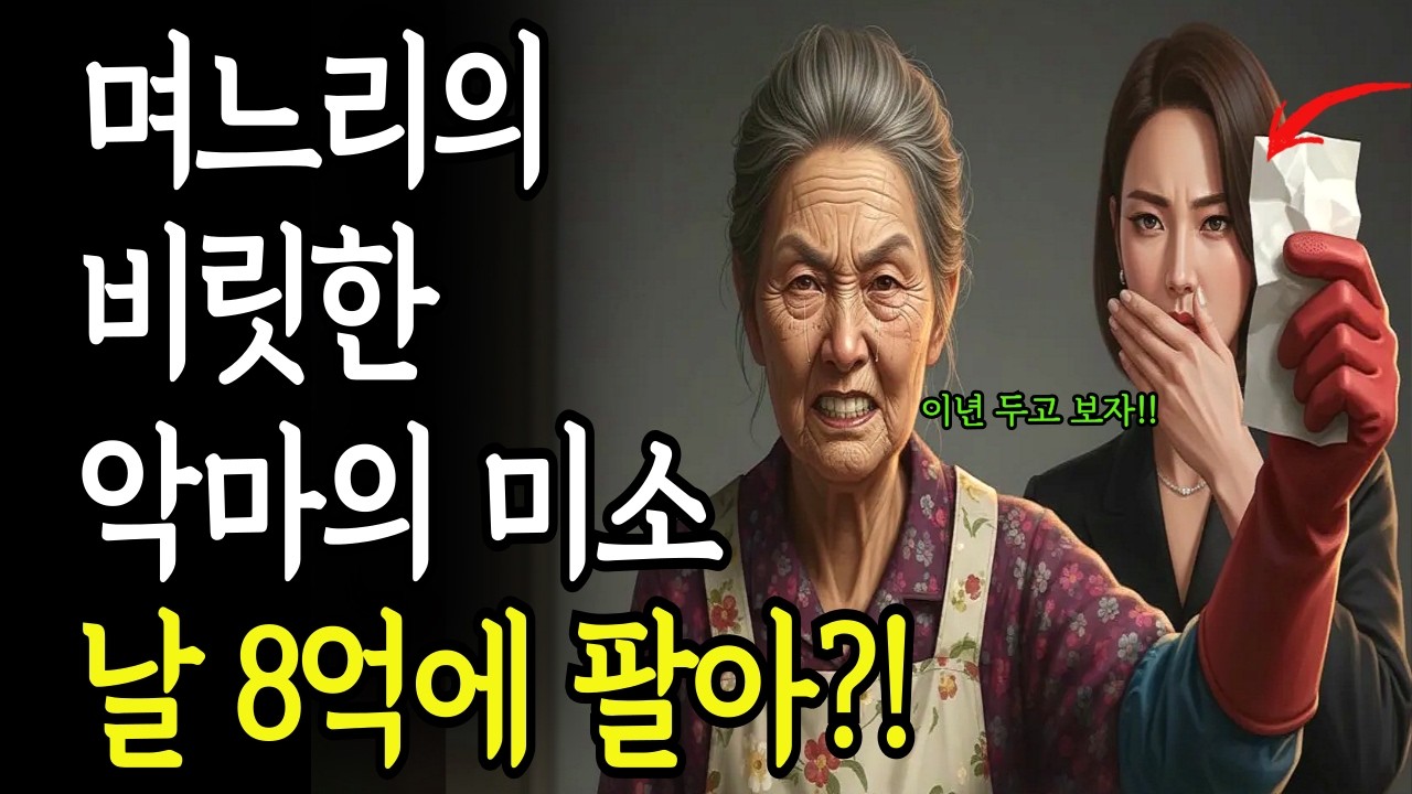 “할머니, 지금 도망치세요!” 은행 직원이 몰래 건넨 쪽지… 며느리가 설계한 8억 보험의 진실.| 노후 사연 | 사연 라디오 | 오디오북 |