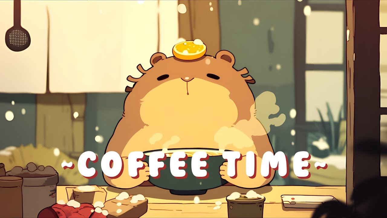 [1 Hour] Capybara Beats Radio | Chill Study Music Mix 🦫 🎮 ☕