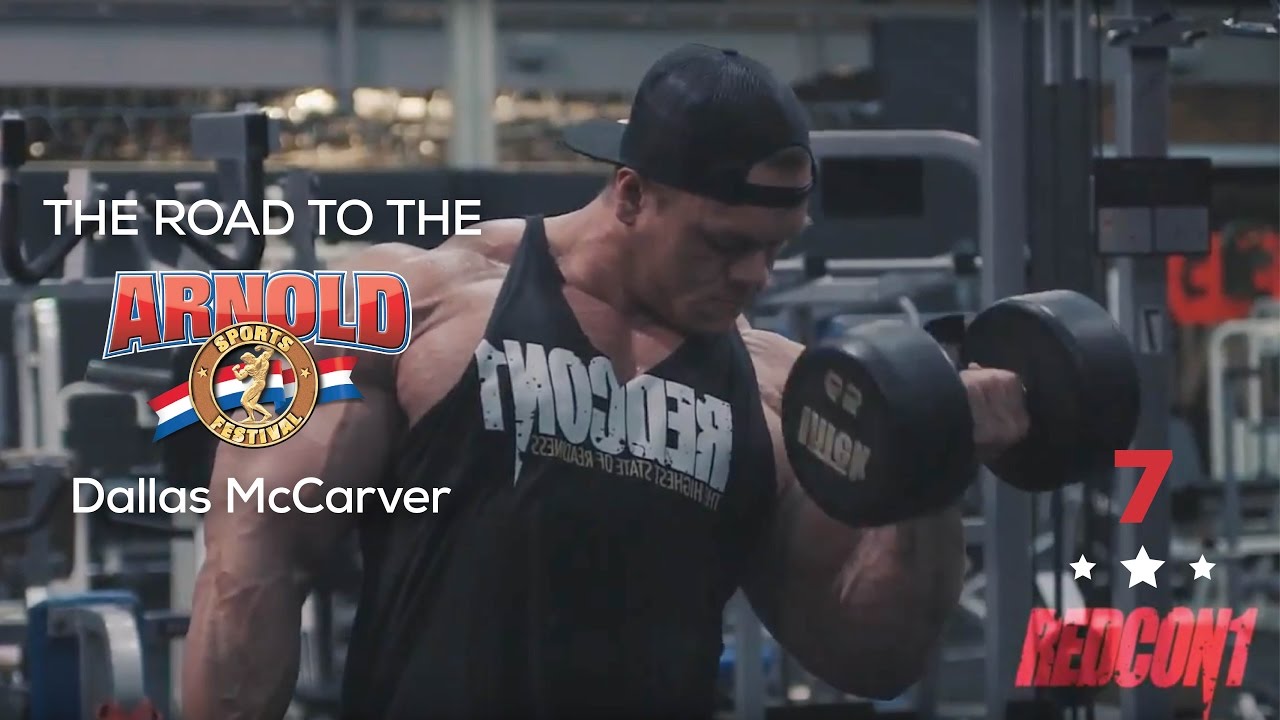 Road To The 2017 Arnold Classic - Dallas McCarver - Ep.7 100lb DUMBBELL CURLS