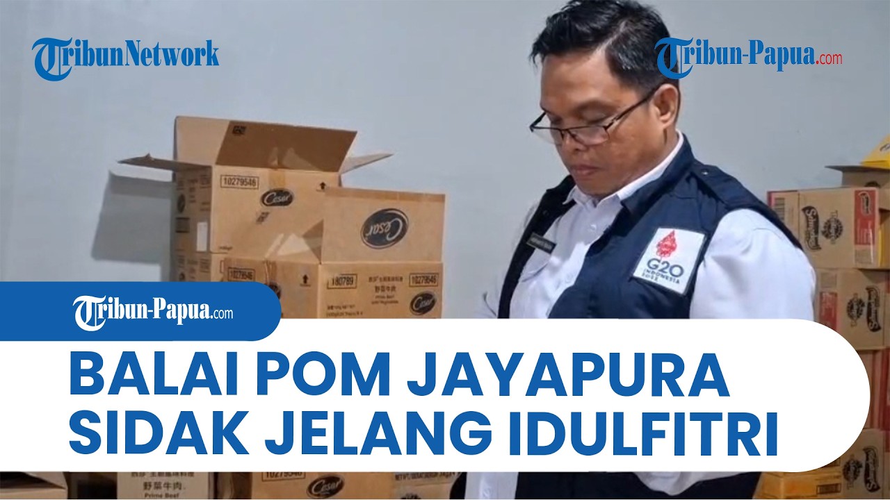Balai Pom Lakukan Sidak Jelang Idul Fitri: Ditemukan Gudang Penyimpanan yang Kurang Bersih