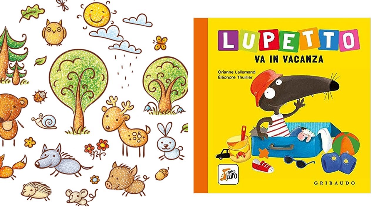 STORIE per bambini per apprendere e sognare | Lupetto va in vacanza