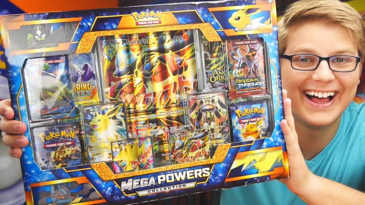 Opening Mega Powers Collection Box - Pokemon TCG Unboxing