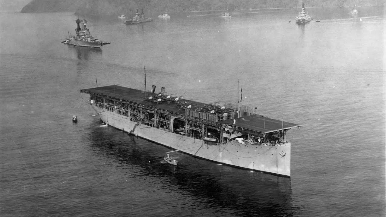 America’s first aircraft carrier is sunk by Japanese bombers in WWII - 2/27/1942