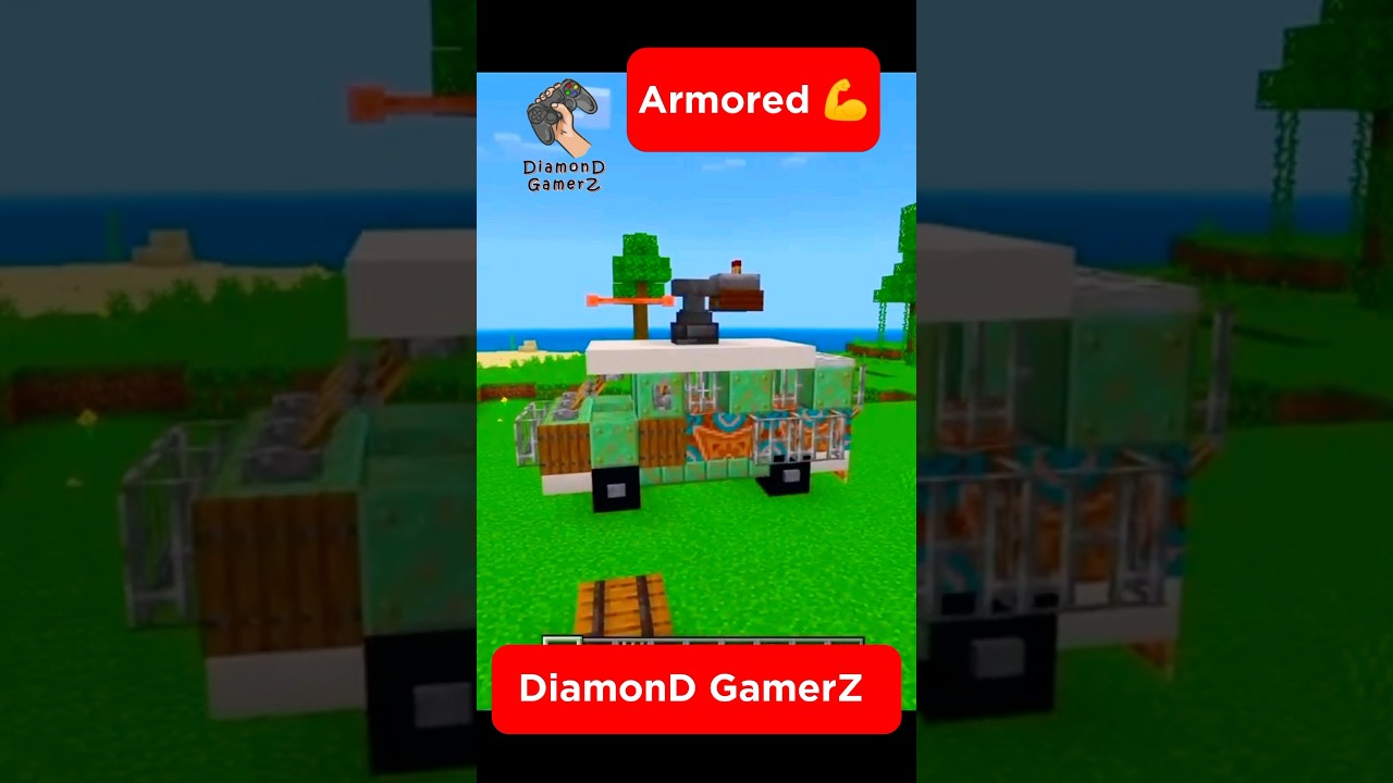 ⛏️ Minecraft: Build an Invincible Armored Truck! 💪🚛