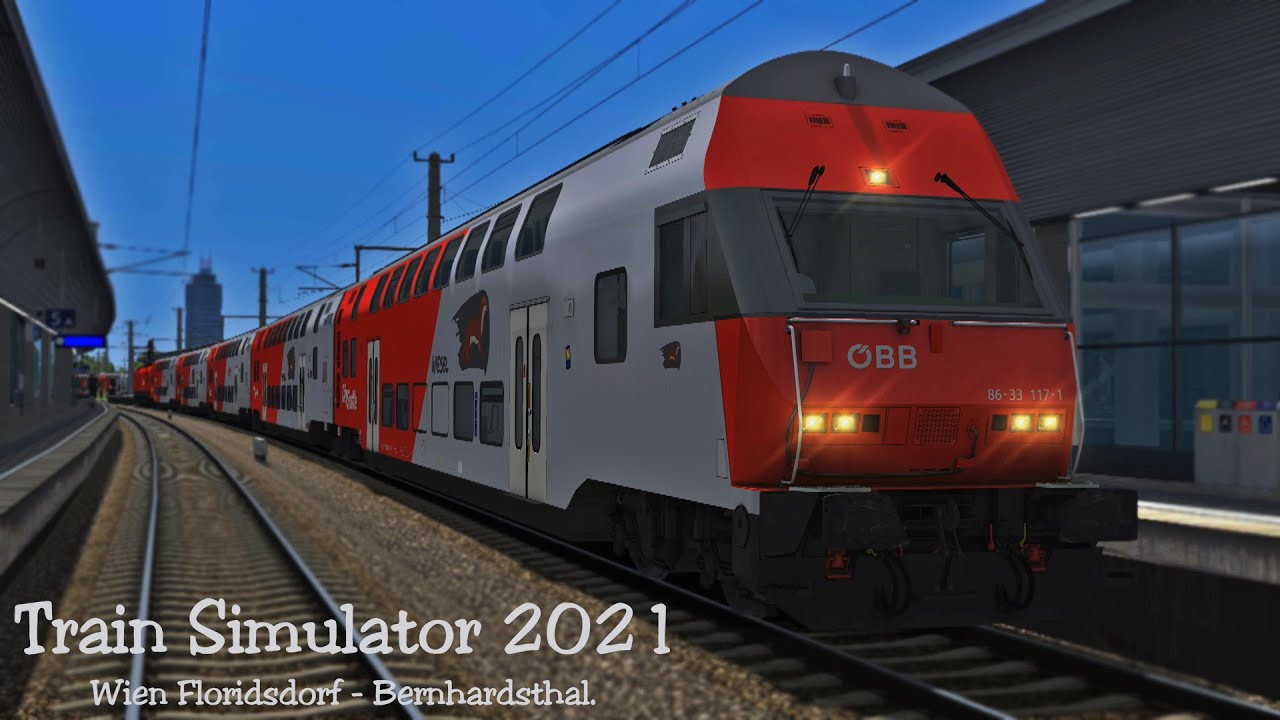 ÖBB REX 1 2334 Wien Floridsdorf - Bernhardsthal | Nordbahn | Train Simulator | Führerstandsmitfahrt