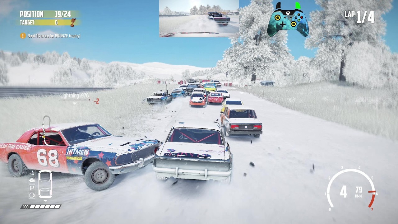 Wreckfest 26.02.15 Rocket Rumble Race - Midwest MotoCenter Main Circuit Reverse