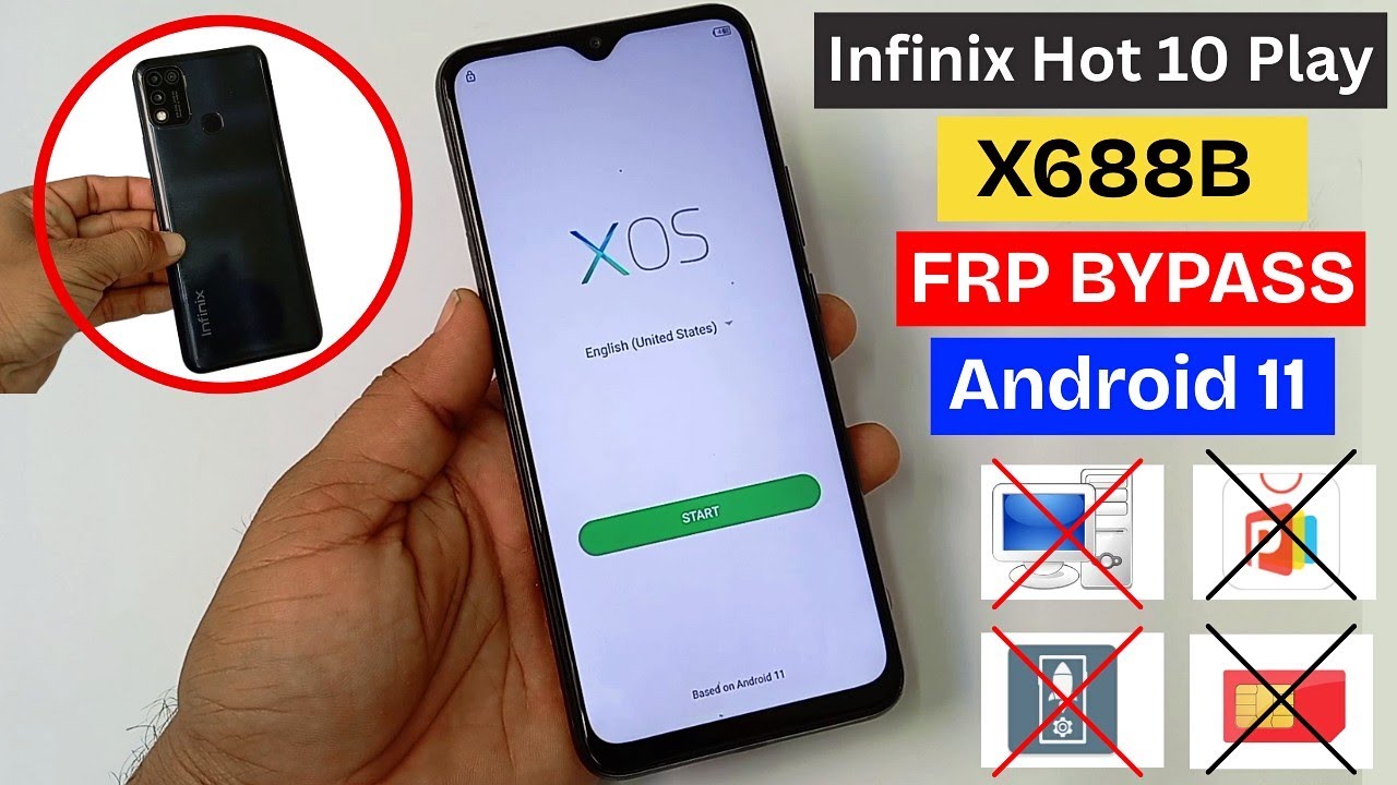 Infinix Hot 10 Play X688B FRP Bypass Android 11 | No App Disable, No Palm Store | Google Bypass 2025