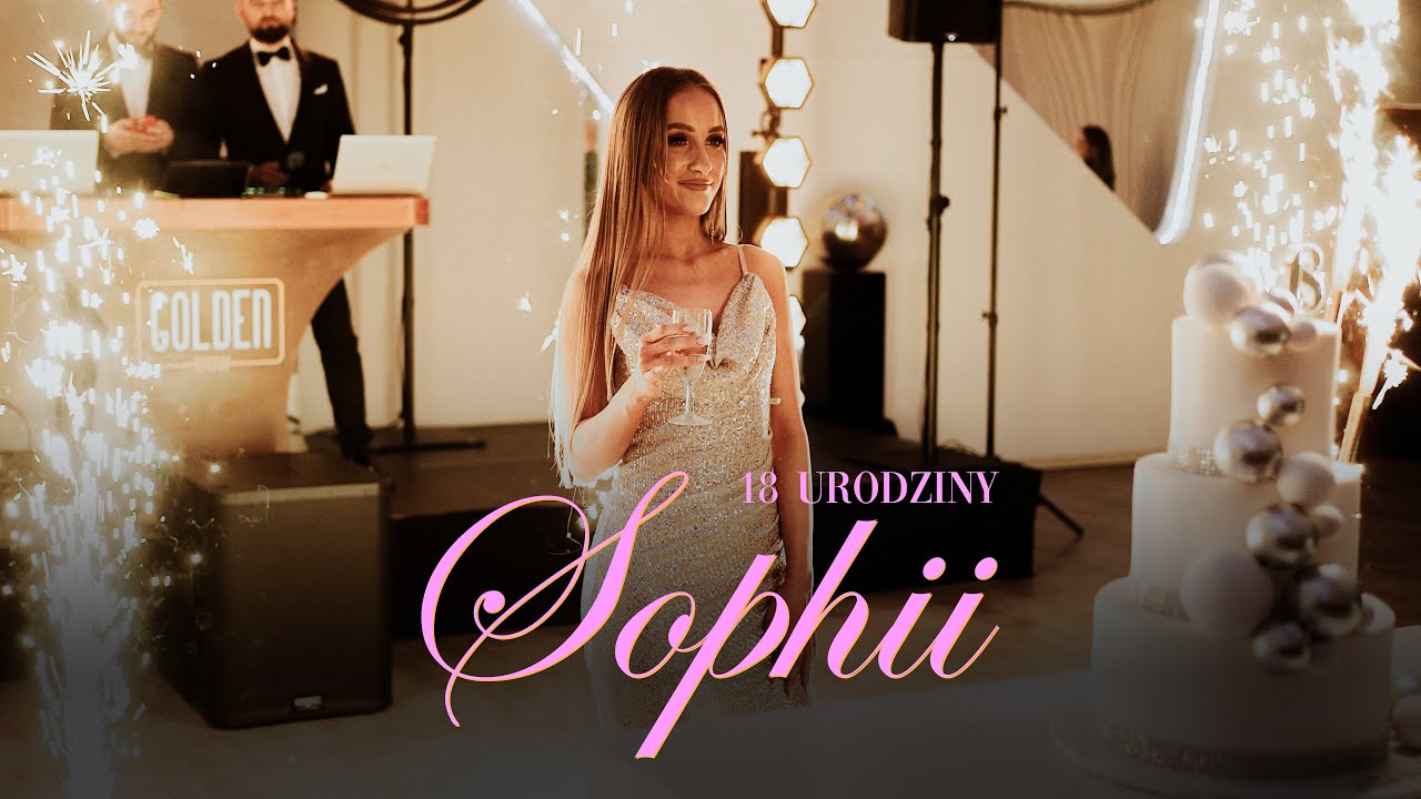 18 URODZINY W STYLU GLAMOUR -  SOPHIA [osiemnastka/18-stka]