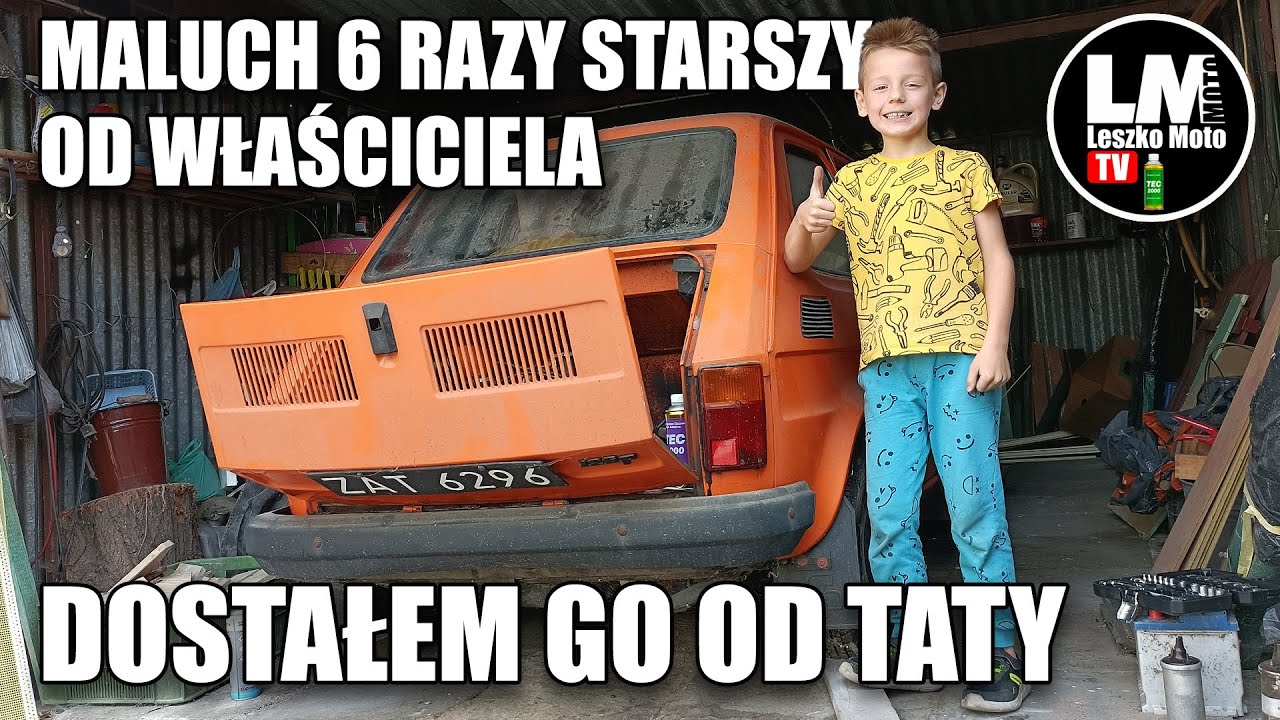 ODPALAMY MALUCHA PO 11 LATCH W GARAŻU | FIAT 126p TO JUZ LEGENDA