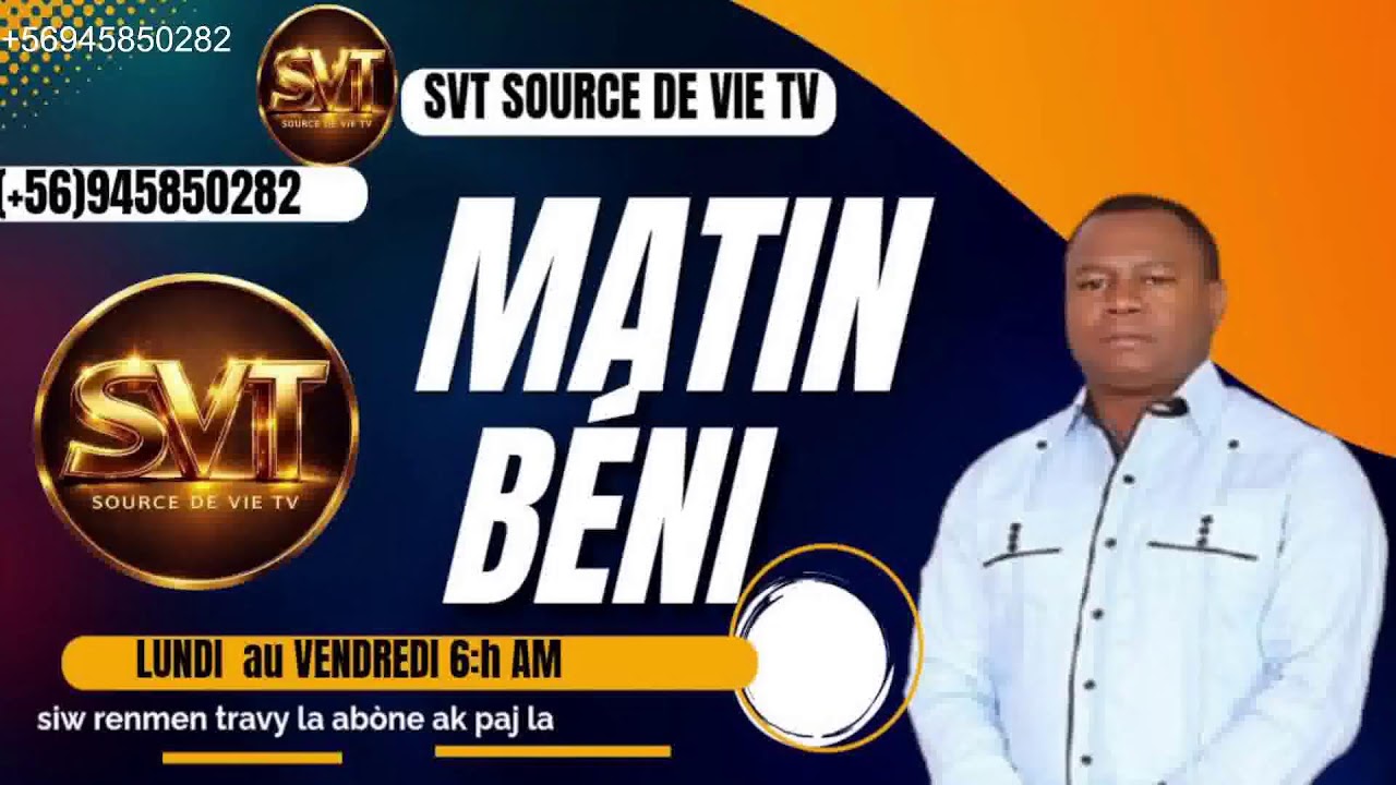 MATIN BÉNI 19/3/2026 ||DR.KENLY || TIT: LA GUERISON DIVINE PART 2