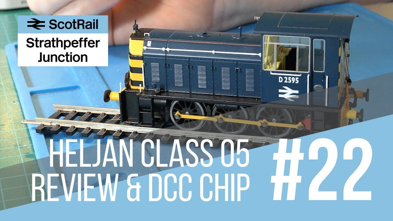#22 Heljan Class 05 Shunter: Overview and DCC Decoder Installation
