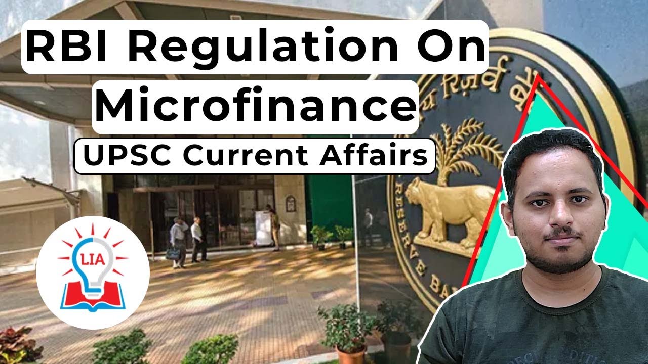 RBI Proposed New Regulation On Microfinance Sector | Daily Current Affairs | Legacy IAS Academy