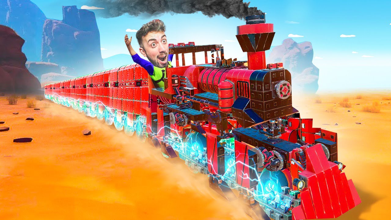 PROBANDO TRENES A MÁS DE 1.200 KM/H en TRAILMAKERS 😱