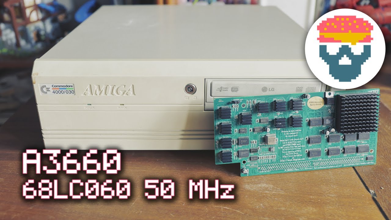 Amiga 4000 (odc. 3): Karta procesorowa A3660