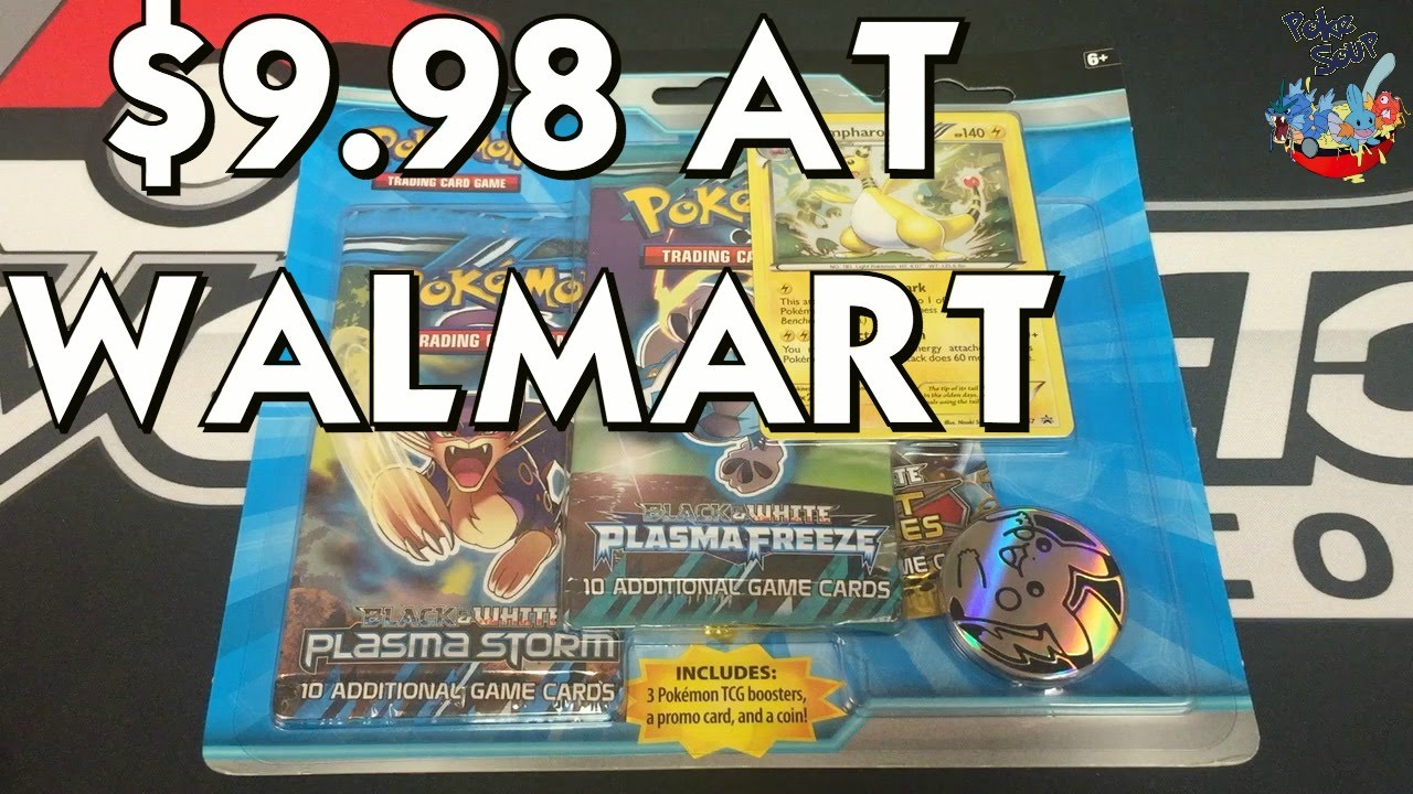 Old B&W Blister Pack $9.98 at Walmart Pokemon Card Opening