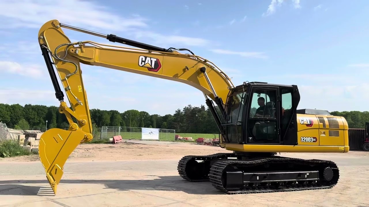 Caterpillar 320D3 GC Excavator - New / Unused / Hammer Lines
