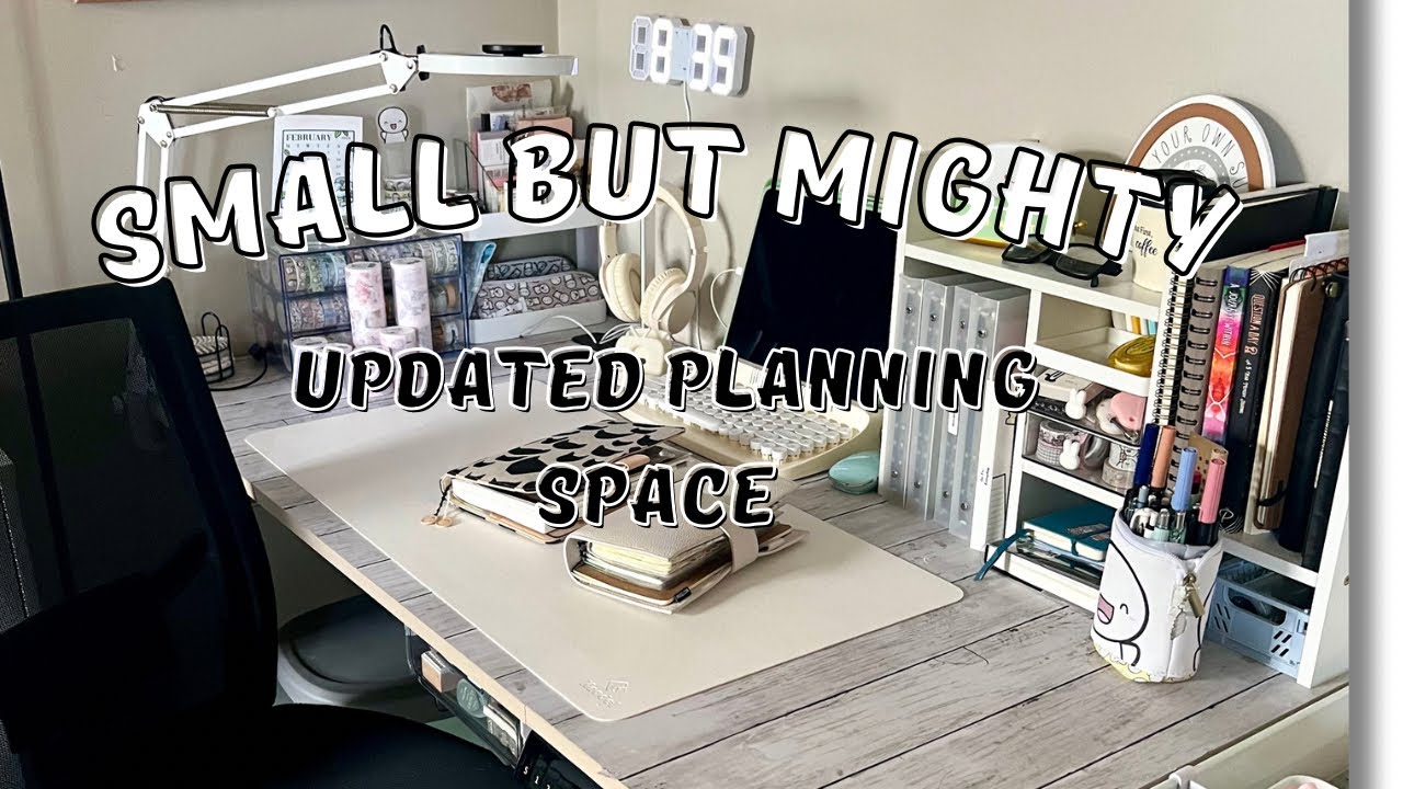 Planning Space Tour  | Desk Setup