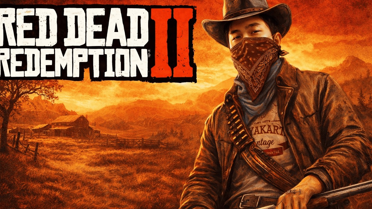 This is a robbery. Put your hands up! - Red Dead Redemption 2 (Part 5) #gaming #rdr2 #indonesia