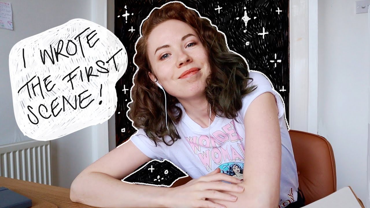 handwriting the first scene of my novel ✦ writing vlog