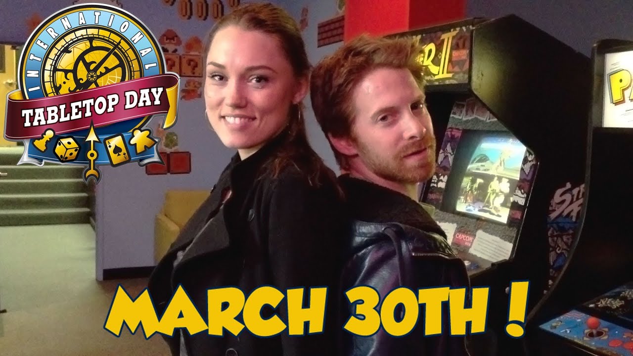 The Seth Green and Clare Grant #TableTopDay Dance Craze
