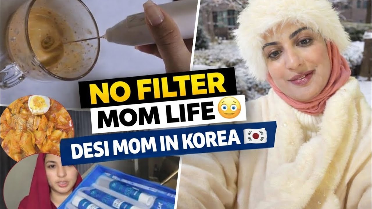 Real Life of a Desi Mom in Korea | Busy Morning Routine